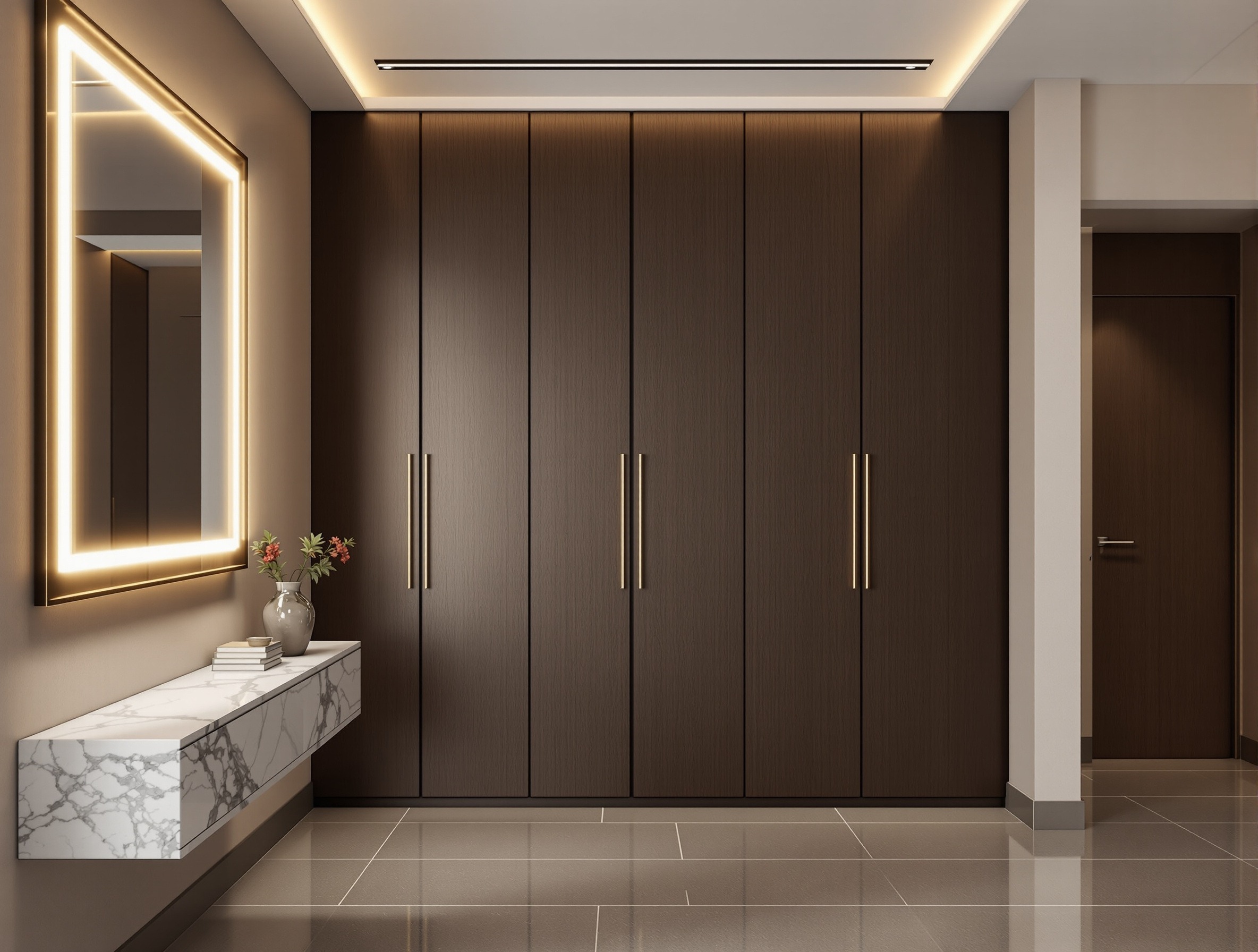 Business Bay — Joinery & finishes · 74 m² · 6 weeks