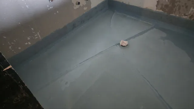 Bathroom waterproofing before tiling, apartment renovation in Dubai