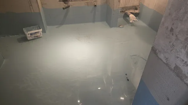 Bathroom waterproofing before tiling, apartment renovation in Dubai